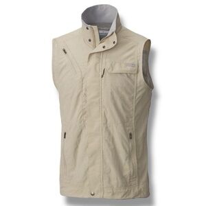 Columbia Men's Silver Ridge Il Vest Size Large Fossil No Longer Avail on Website